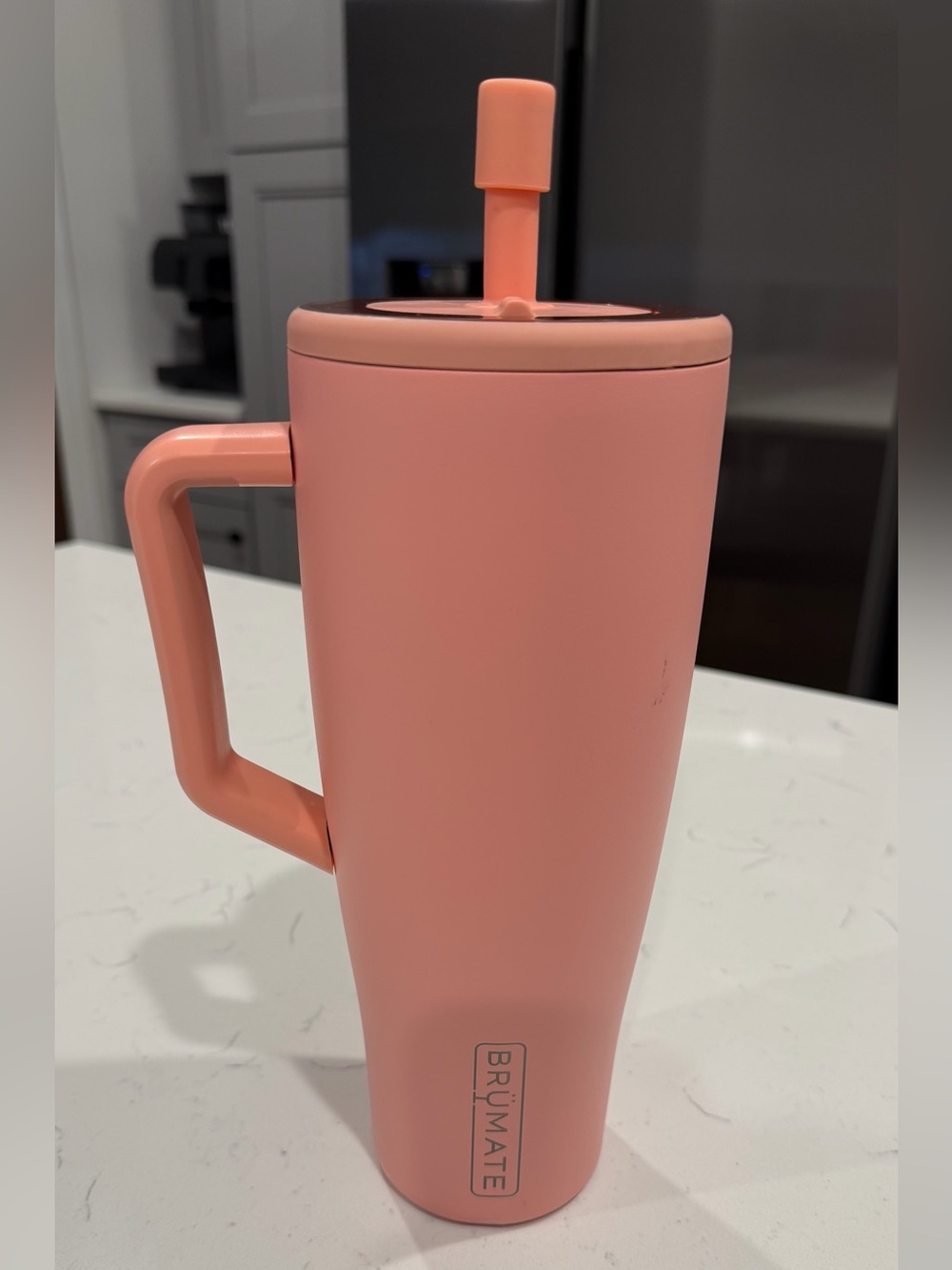 BRUMATE Coral ERA Travel Tumbler with Straw and locking lid